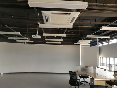 辦公樓中央空調安裝費用 廣州空調工程公司10個月完成美的品牌解決方案