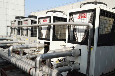 蕪湖市天水閣洗浴廣場 空調 熱水工程